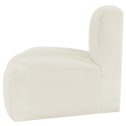 Meridian Arc Cream Velvet Reverse Corner