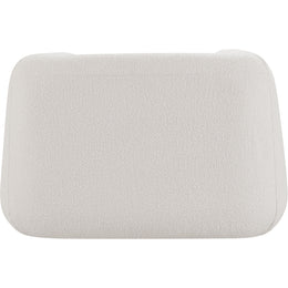 Meridian Abbington Cream Boucle Fabric Chair