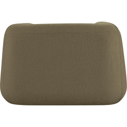 Meridian Abbington Olive Boucle Fabric Chair