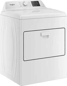 Package - Whirlpool - 4.2-4.3 Cu. Ft. High-Efficiency Top Load Washer with 2-in-1 Removable Agitator and 7.0 Cu. Ft. Gas Dryer with Adaptive Dry - Vented Matching - White