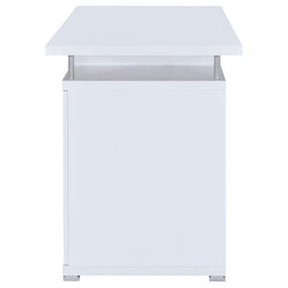 Tracy 55-inch 2-drawer Office Computer Desk Cappuccino