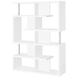 Hoover 63-inch 5-shelf Bookshelf Black
