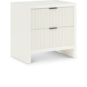 Meridian Fairfax Cream Night Stand