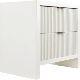 Meridian Fairfax Cream Night Stand