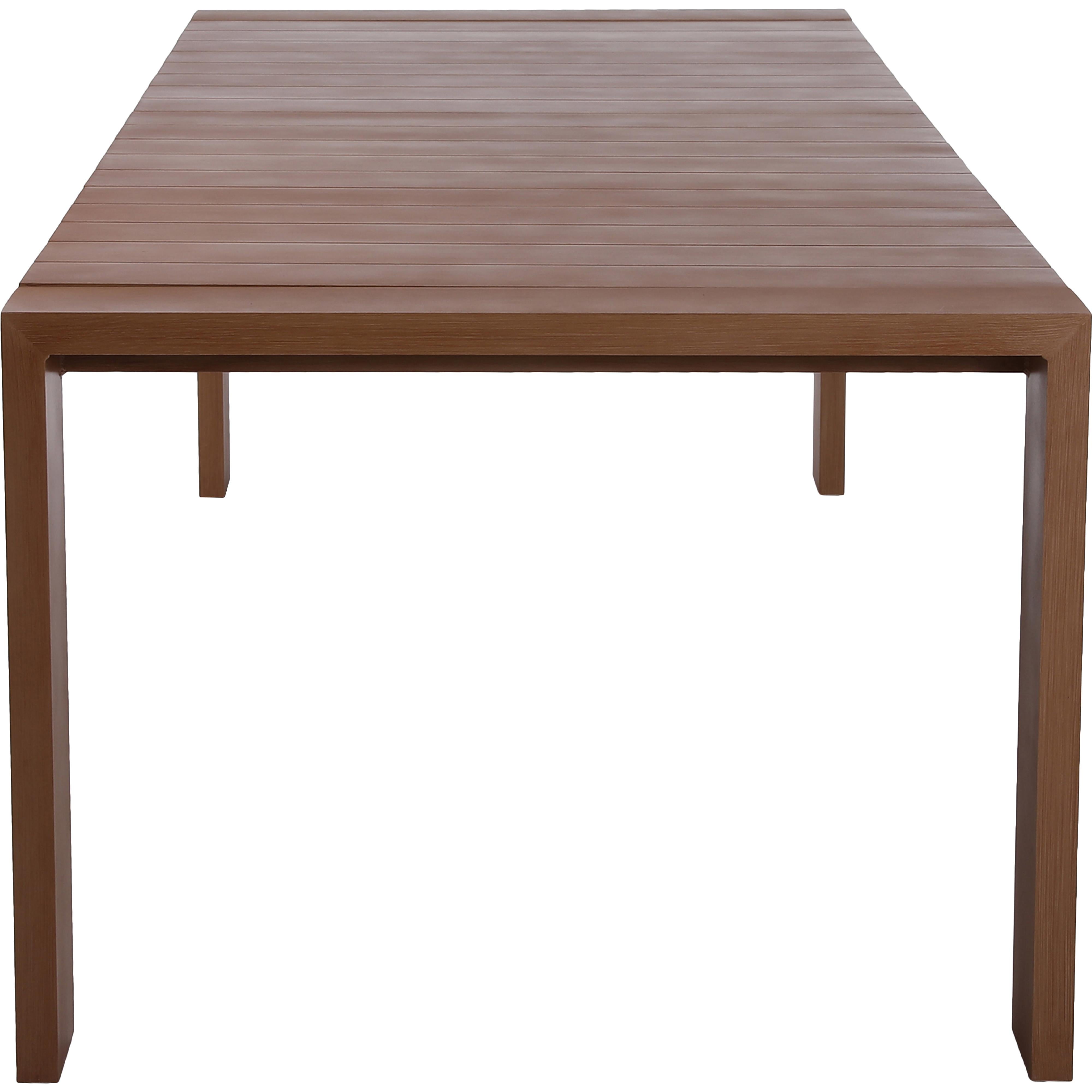 Meridian Maui Natural Outdoor Patio Dining Table