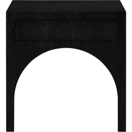 Meridian August Black Night Stand
