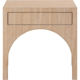 Meridian August Oak Night Stand