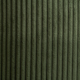 Meridian Roy Green Microsuede Fabric Ottoman/Stool