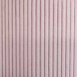 Meridian Roy Pink Microsuede Fabric Ottoman/Stool