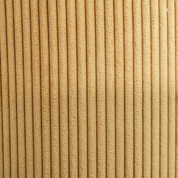 Meridian Roy Yellow Microsuede Fabric Ottoman/Stool