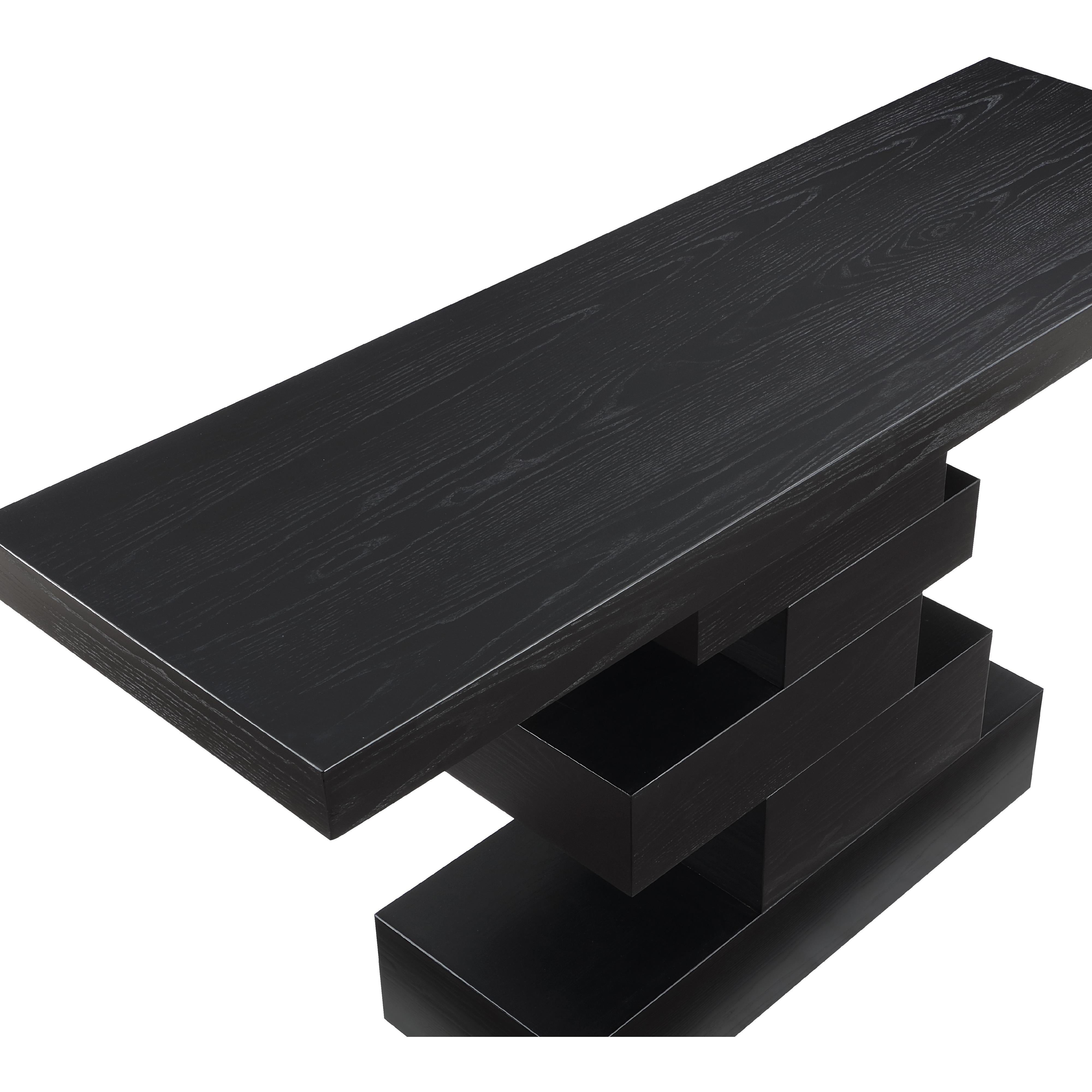 Meridian Westmount Black Console Table
