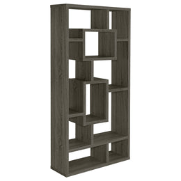 Corey 71-inch 8-shelf Bookshelf Cappuccino