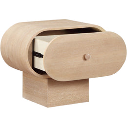 Meridian Harlow Natural Night Stand