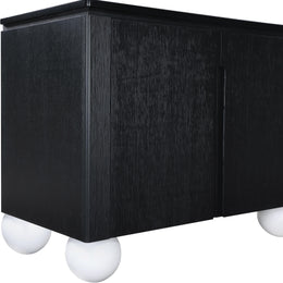 Meridian Cardiff Black Sideboard/Buffet