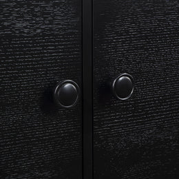 Meridian Harlow Black Sideboard/Buffet