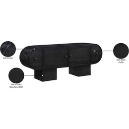Meridian Harlow Black Sideboard/Buffet