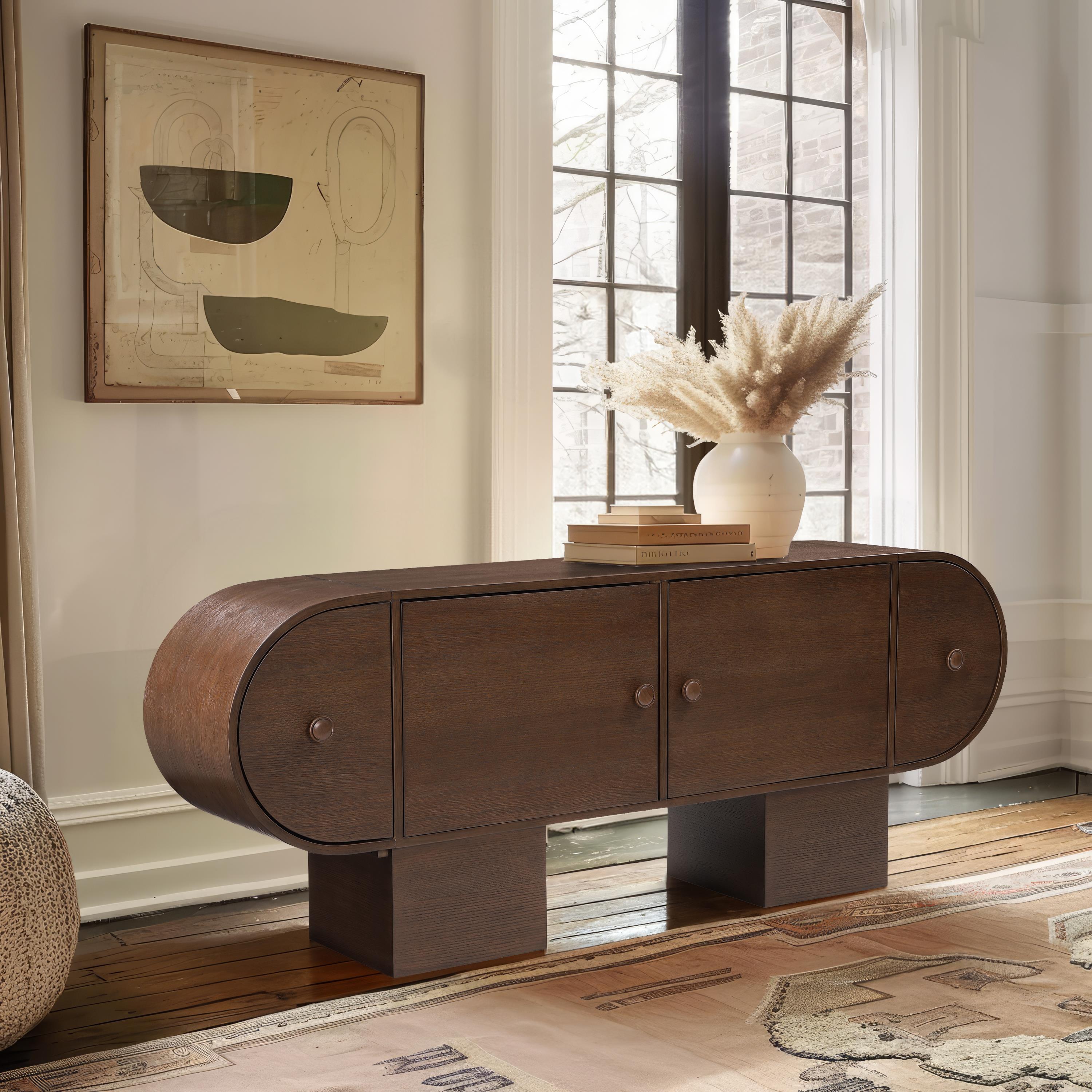 Meridian Harlow Brown Sideboard/Buffet