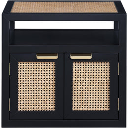 Meridian Cole Black Night Stand