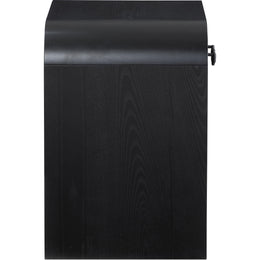 Meridian Hayes Black Night Stand / Side Table