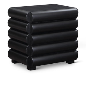 Meridian Maverick Black Night Stand / Side Table