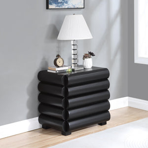 Meridian Maverick Black Night Stand / Side Table