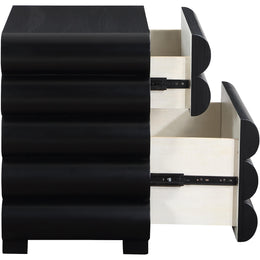 Meridian Maverick Black Night Stand / Side Table