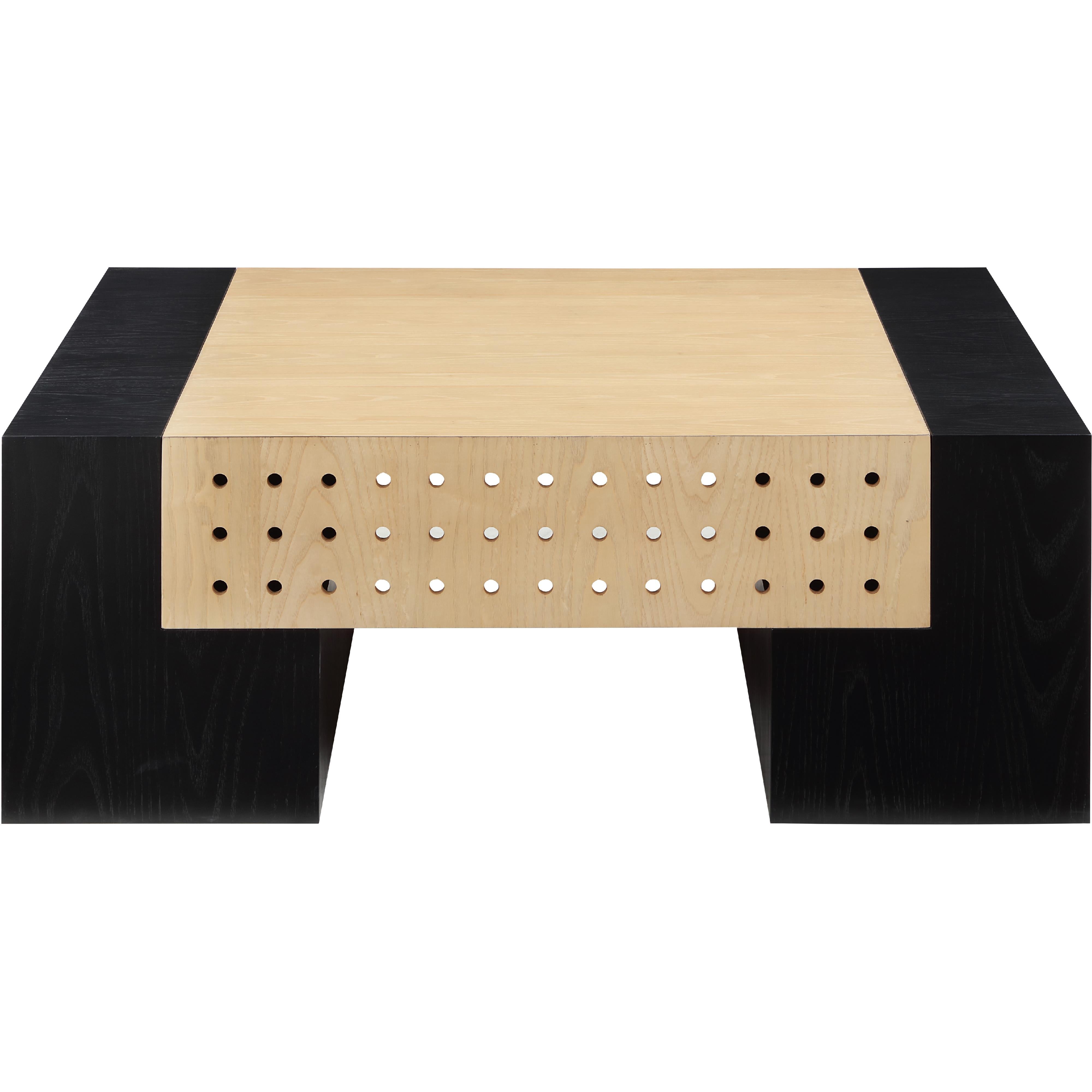 Meridian Mondrian Black Coffee Table