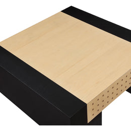 Meridian Mondrian Black Coffee Table