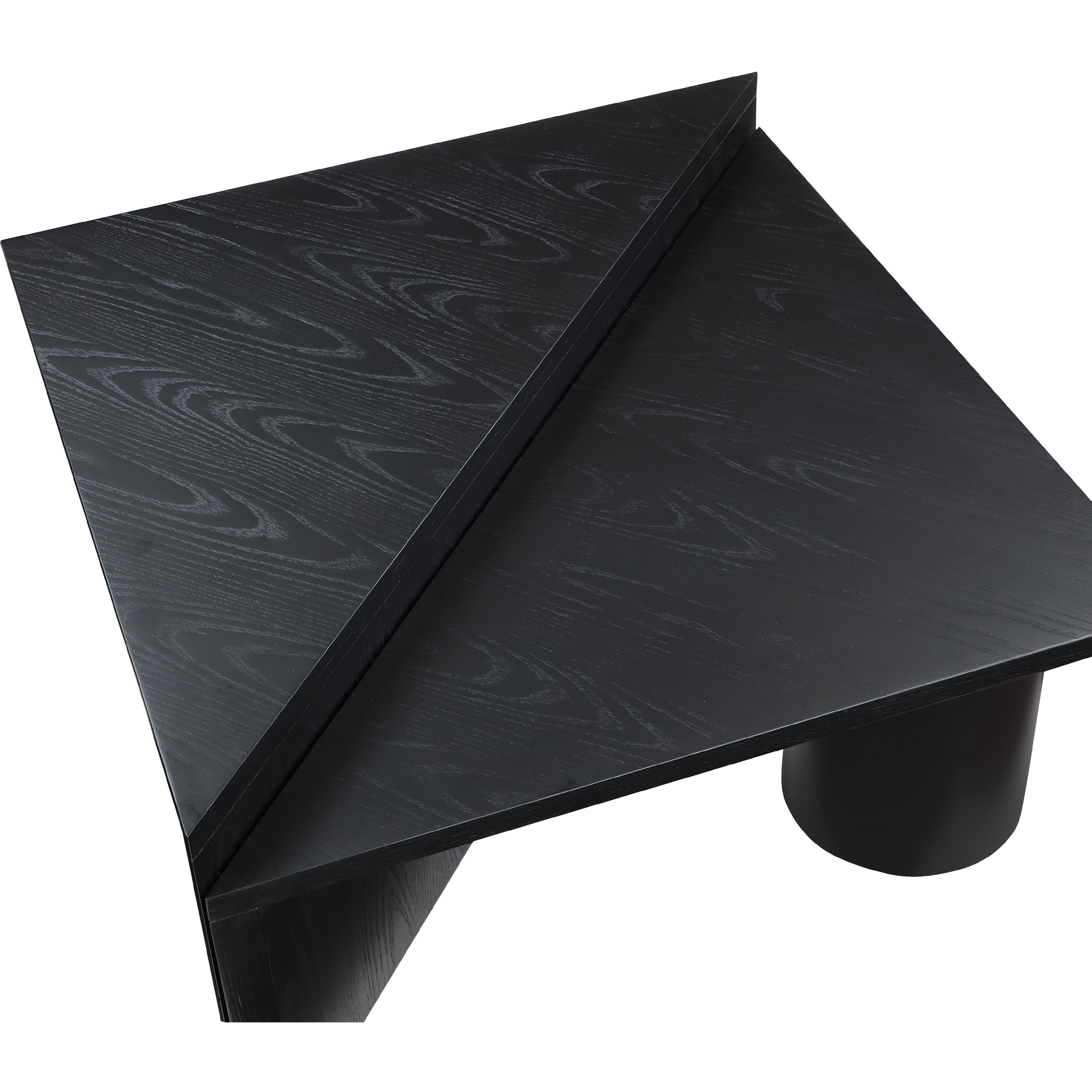 Meridian Pavillion Black Coffee Table