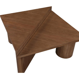 Meridian Pavillion Walnut Coffee Table