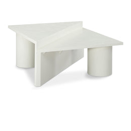 Meridian Pavillion White Coffee Table