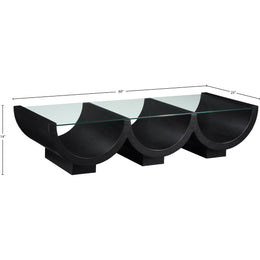 Meridian Beverwil Black Coffee Table