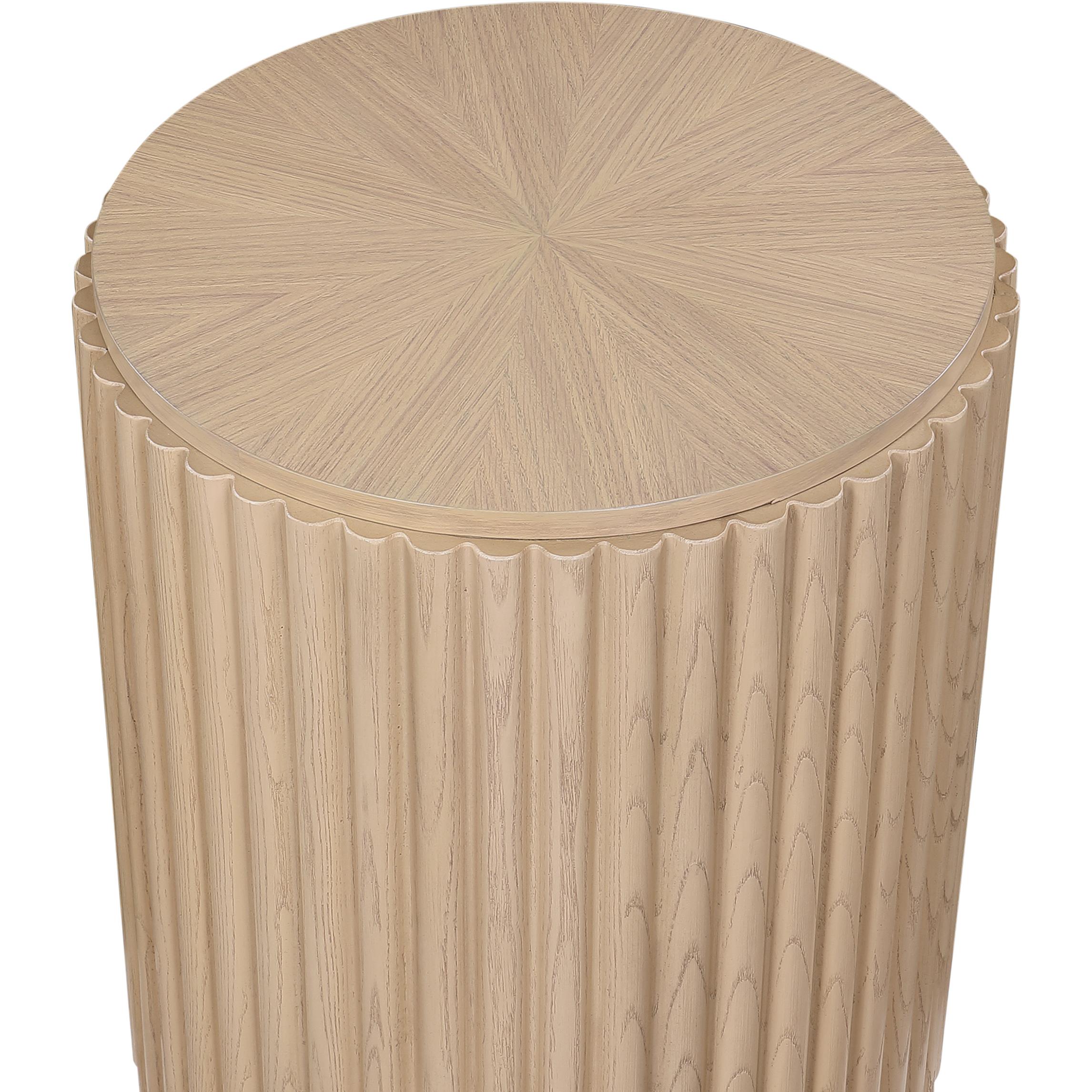Meridian Ronin Natural End Table