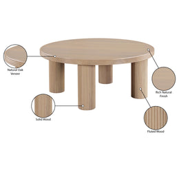 Meridian Hayden Natural Oak Coffee Table