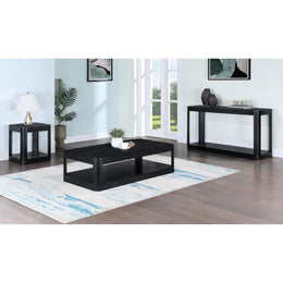 Meridian Reeves Black End Table