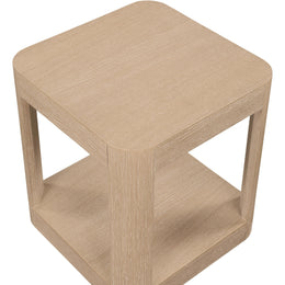 Meridian Reeves Natural End Table
