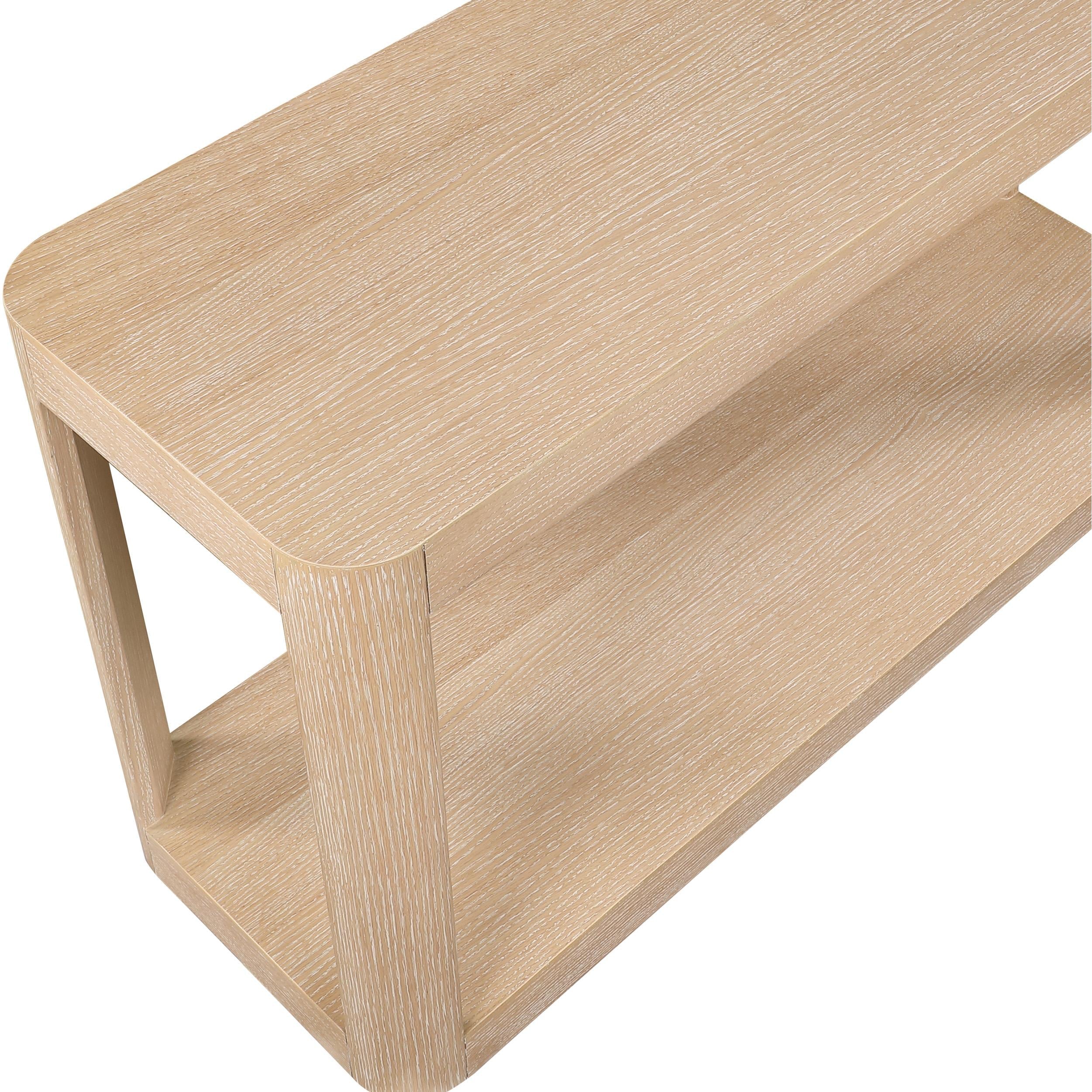 Meridian Reeves Natural Console Table