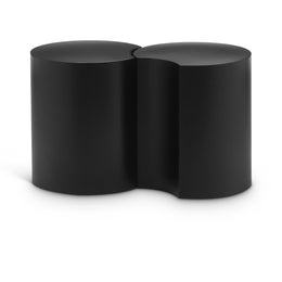 Meridian Dimple Black End Table
