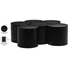 Meridian Dimple Black Coffee Table