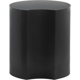 Meridian Dimple Black End Table