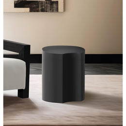 Meridian Dimple Black End Table