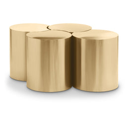 Meridian Dimple Gold Coffee Table