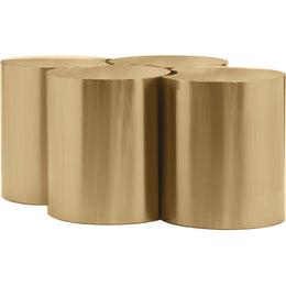Meridian Dimple Gold Coffee Table