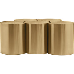 Meridian Dimple Gold Coffee Table