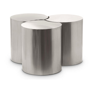 Meridian Dimple Silver Coffee Table