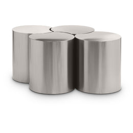 Meridian Dimple Silver Coffee Table