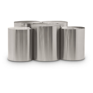 Meridian Dimple Silver Coffee Table