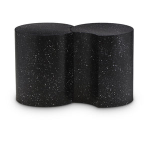 Meridian Dimple Black End Table