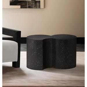 Meridian Dimple Black End Table