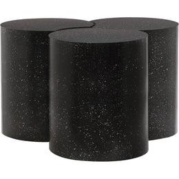 Meridian Dimple Black Coffee Table
